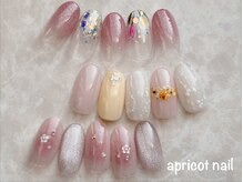 アプリコットネイル(apricot nail)