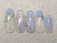 リノ ネイル(Rino nail)/4月の新作804n3そよ風