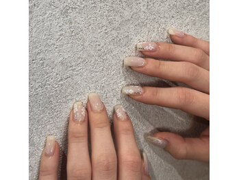 ロミー(Rommy)/ホログラム×フラワーネイル