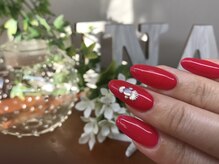 ネイルサロン&スクール ジーナ(GINA)/レディーなローズレッド