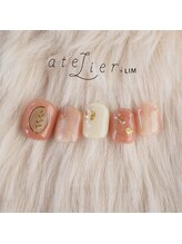 アトリエ プラス リム(atelier +LIM)/サーモンピンク