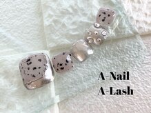 エーネイル エーラッシュ(A-NAIL A-LASH)/定額フットネイル【倉敷】