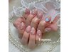 シンプル華やか＊ワンカラー+パーツつけ放題￥7500♪
