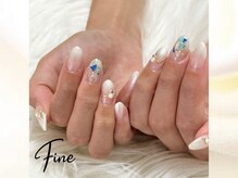 ファイン(Fine)/ &nbsp;Seasonal design nail★simple