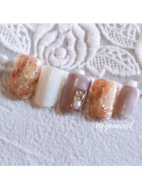 パラジェル＊べっ甲ネイル