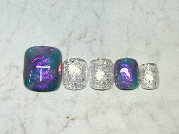 キャンアイドレッシー 三鷹ネイルサロン/フット/定額デザインB