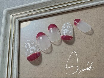 サンリッチ 恵比寿(Sunrich)/爪が薄い方必見/爪育ネイル