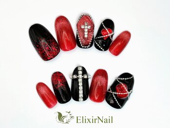 エリクサーネイル 池袋(Elixir Nail)/定額c やり放題/クーポン使用