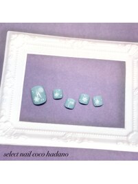 1&2月フット　ゆきの結晶