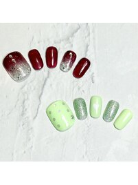 5、6月♪定額フットネイル¥8200