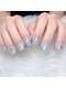 ホワイトネイル 難波店(WHITE NAIL)の写真/《オトナ女性・お洒落女性必見》ぷるんとしたフォルムで洗練された指先に＊［ワンカラー］