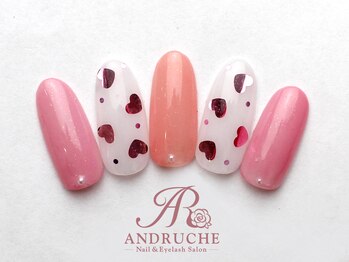 アンドルーチェ 芦屋モンテメール店(ANDRUCHE)/ピンク×ハート