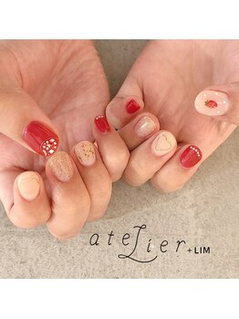 アトリエ プラス リム(atelier +LIM)/いちごとお花