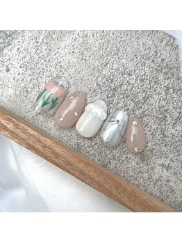 ニコルネイル(nicole nail)/H1584　fuwari