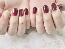 アオネイル(青桜 ao_nail_)/ハンド Simple Designコース