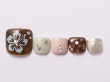 ジェミーネイル エビス(Jemiy nail ebisu)/ハイビスカスラメホロ10480yen