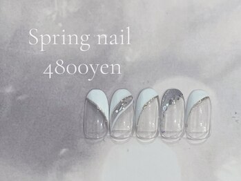 キャンアイドレッシー 草加店(Can I Dressy)/春ネイル