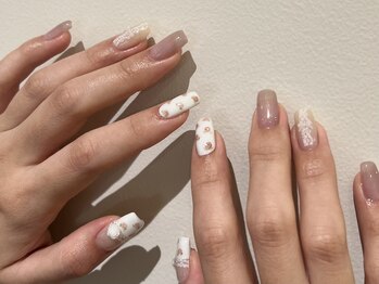 プラス エヒク(PlusEhiku)/春ネイル♪ by rina