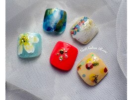 フット選べる親指1本アート