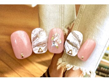 エムズサロン(M's Salon.)/定額ジェルネイル/7500