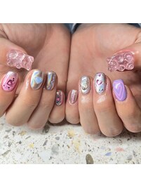 海外個性ネイル