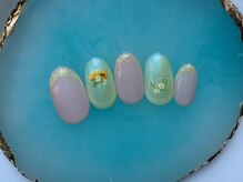 ネイルサロン フローリア(nail salon Florir)/夏ひまわりネイル