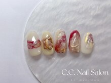 シーシーネイルサロン 池袋(C.C.Nail salon)/No.14new design B　￥6800/60分