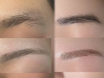 テリオス(terios.)の写真/垢抜け美眉でお顔の印象が一気に変わる♪間引いて眉を整えてすっぴんでも、より好印象なお顔に導きます☆