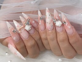 ★ワンホン薔薇ネイル★