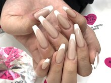 ネイルサロン ネイルズゴーゴー 渋谷店(NAILSGOGO)/フレンチ 1枚マックス 渋谷