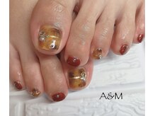 エー アンド エム(A&M)/フット定額コースネイル¥9,900