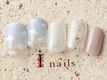 アイネイルズ 町田店(I nails)/キラキラ雲ネイル 8480円