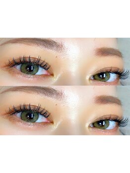 ボリュームのある目元にしたい