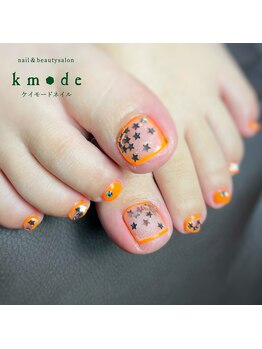 ケイモードネイル(kmode)/七夕フットネイル
