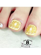 ネイルエイト 新百合ヶ丘(nail8)/レモンネイル