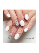 モコネイル(moco nail)/☆ワンカラー2本アート☆