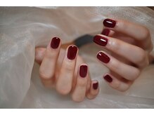 サロン テテ(tete)/秋ボルドーネイル