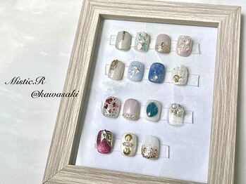 ミスティックアール(Mistic.R)/フット親指アート¥8400