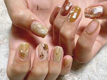 アイネイルズ 渋谷店(I nails)/ブロンズニュアンス￥8980