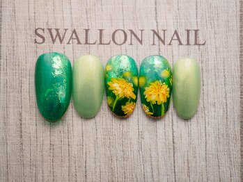 スワロンネイル(SWALLON NAIL)/春デザイン