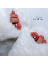 リッシュ ドゥ(RICHE deux)/ちゅるんピンクフットネイル