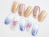 【ハンドジェル】華やかデザイン★定額デザインCコース　￥9020
