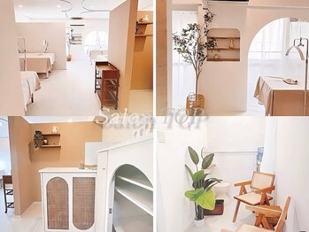 トップ(TOP)の写真/店内改装★リニューアル！海外ナチュラルテイストな綺麗な上質空間でゆったり施術が受けられる♪