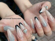 オーシャンネイル 金山店(Ocean Nail)/#長さ出しネイル#デザインネイル