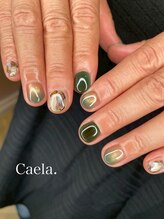 カエラ(Caela)/ニュアンス秋ネイル