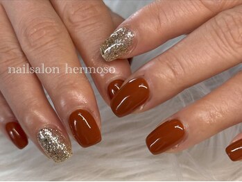 ヘルモッソ(hermoso)/ワンカラー+ラメ￥6700