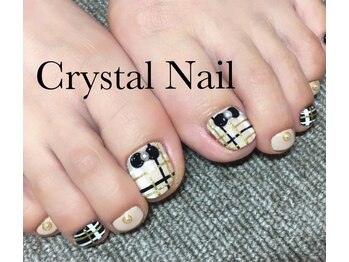 クリスタルネイル ボンベルタ橘店(CRYSTAL NAIL)/フットネイル