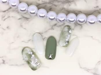 ココカラ(cocokara)/タイダイネイル♪