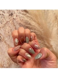 ミラーネイル♪