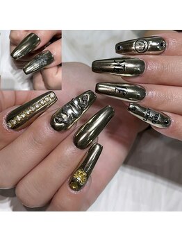 クイーンズビューティーサロン 新宿本店(Queen's beauty salon)/チップアートやり放題&つけ放題